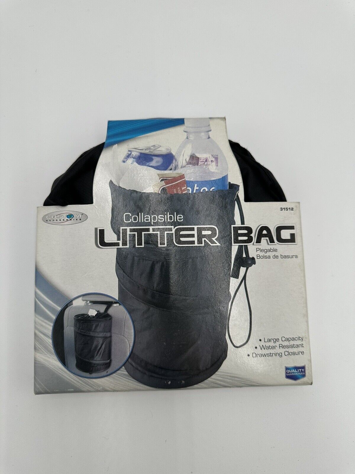 Collapsible Trash Litter Bag Portable Garbage Can For Car-Truck Interior