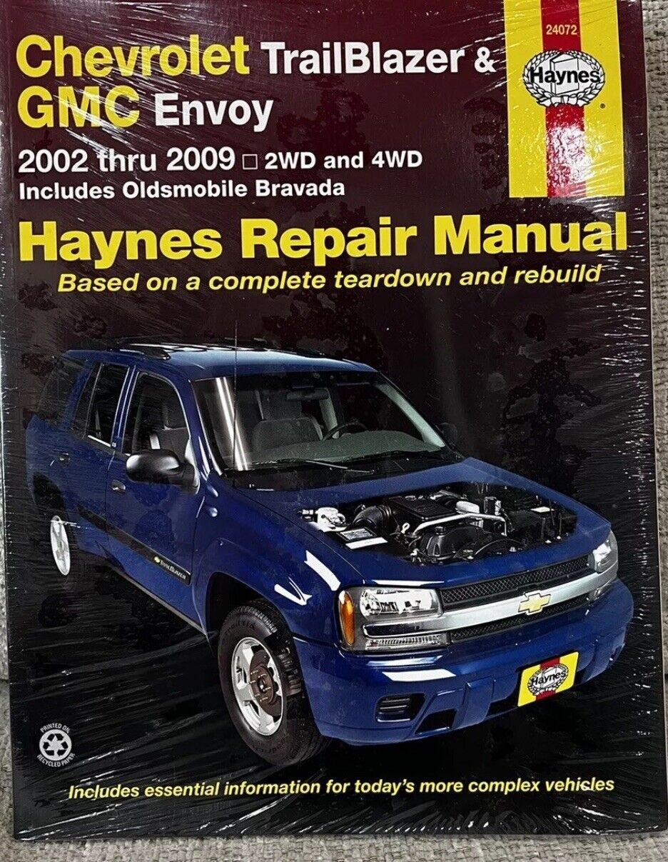 Chevrolet TrailBlazer, GMC Envoy Oldsmobile Bravada 2002-09 Haynes Repair Manual