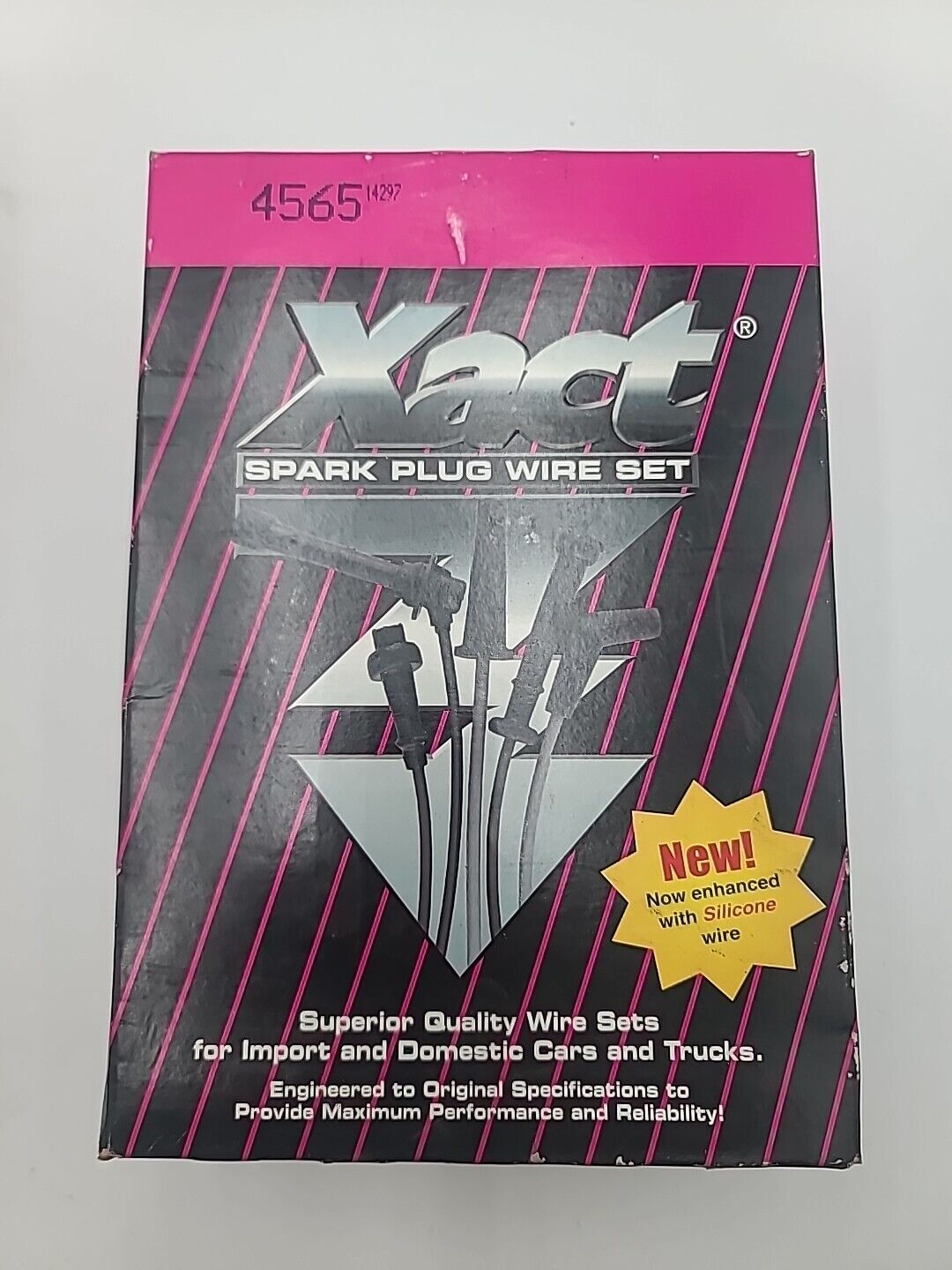 4565 Xact Superior Spark Plug Wire Set 5mm Black Mag Core Xact 9475