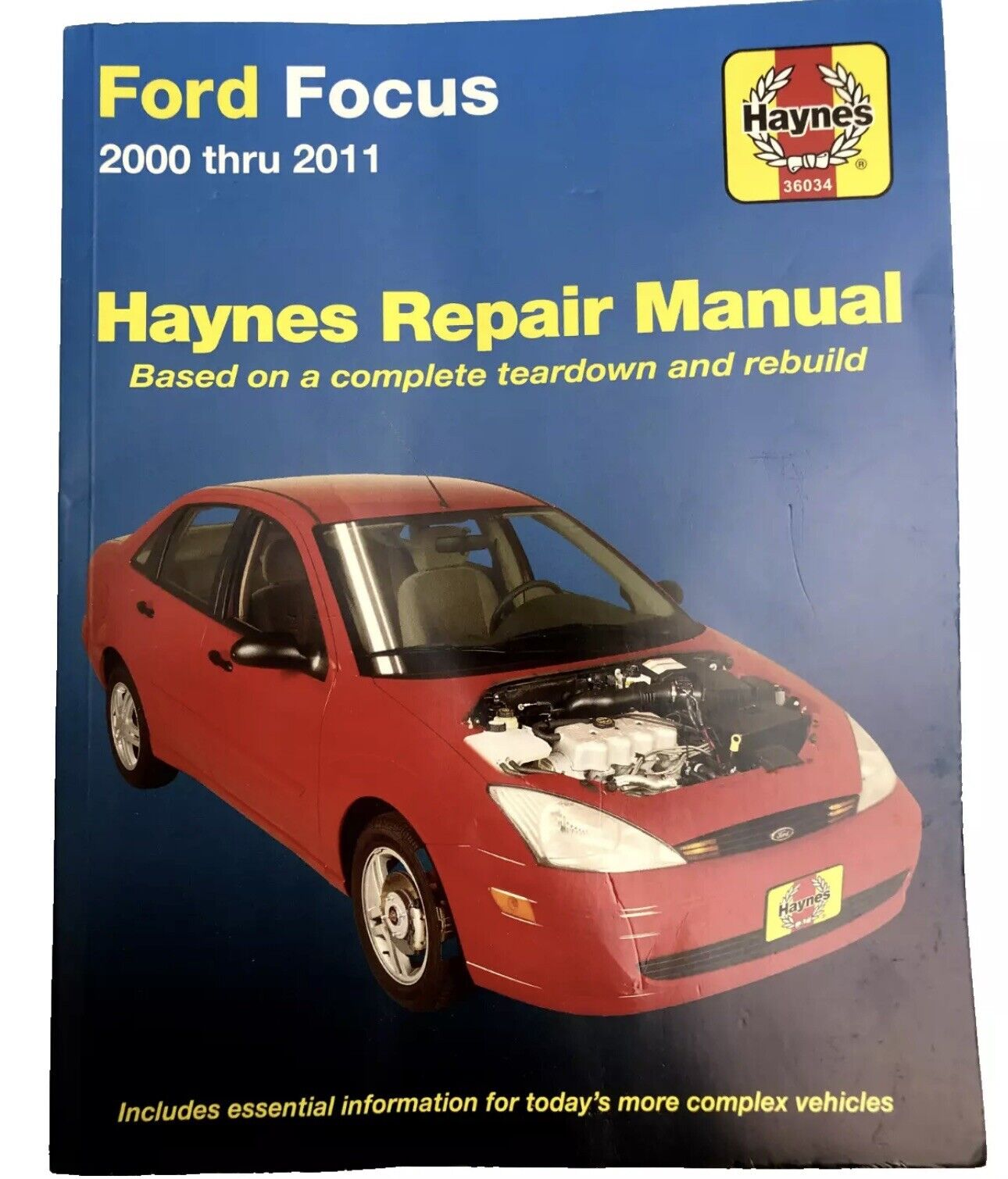 2000-2011 Ford Focus Haynes Repair Service Manual Book Guide 36034