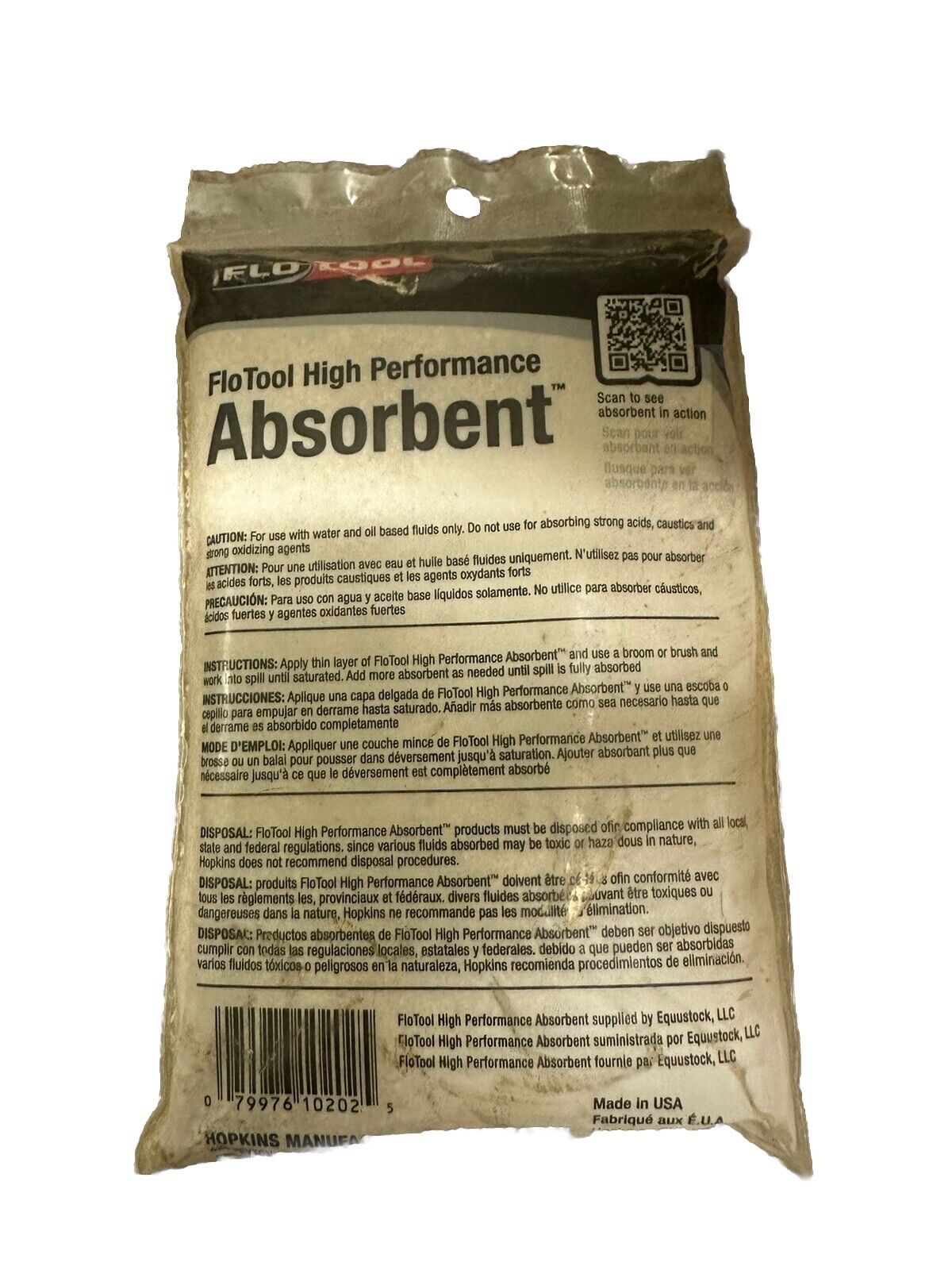 FLO TOOL High Performance Absorbent (3 ounce bags.)