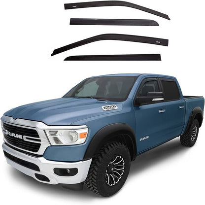 AVS In-Channel Window Deflectors For Chevy Silverado 1500 Crew Cab 19-20- 194805