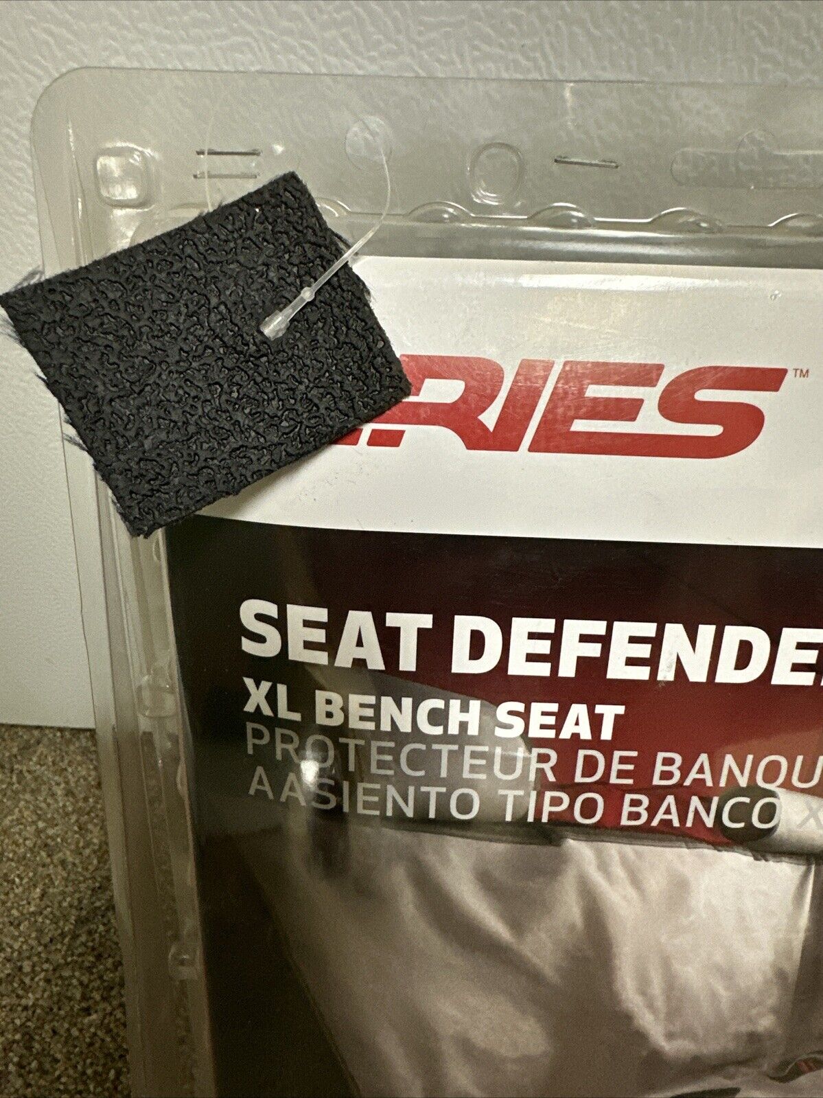 ARIES 3147-09 Seat Defender 58" x 63" Black XL Bench Truck Cover 100% Waterproof