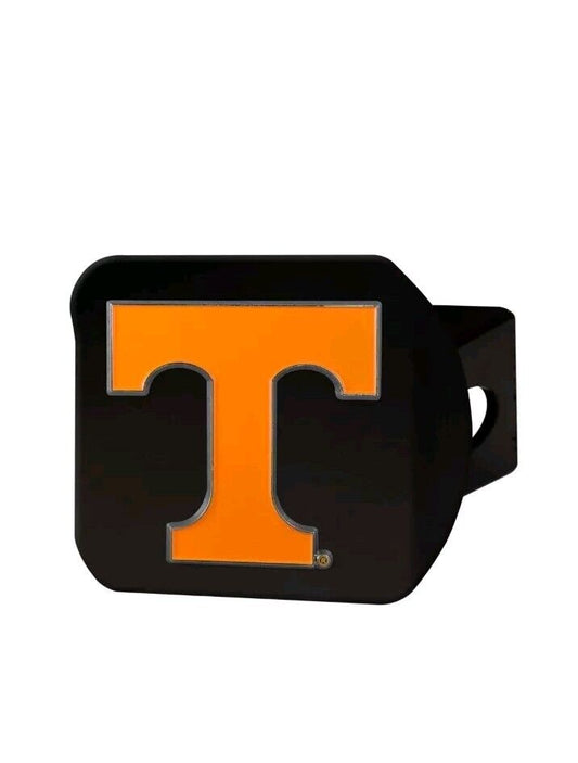 Fanmats NCAA Tennessee Volunteers 3D Color on Black Metal Hitch Cover