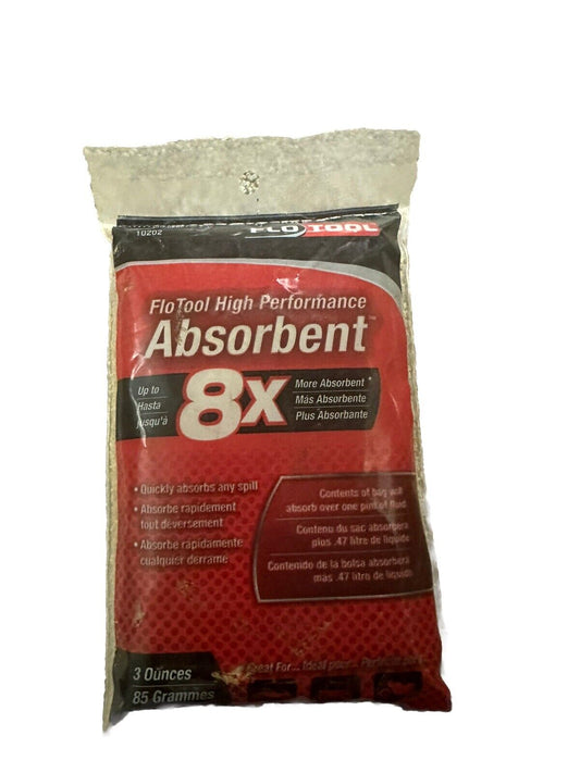 FLO TOOL High Performance Absorbent (3 ounce bags.)