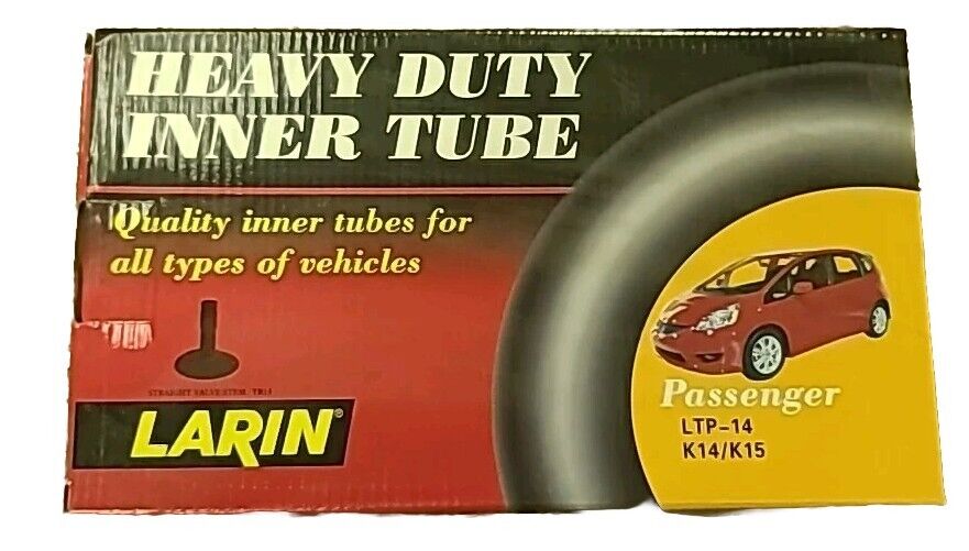 Larin Passenger LTP-14 HEAVY DUTY Inner Tire Tube SIZE: K14/15