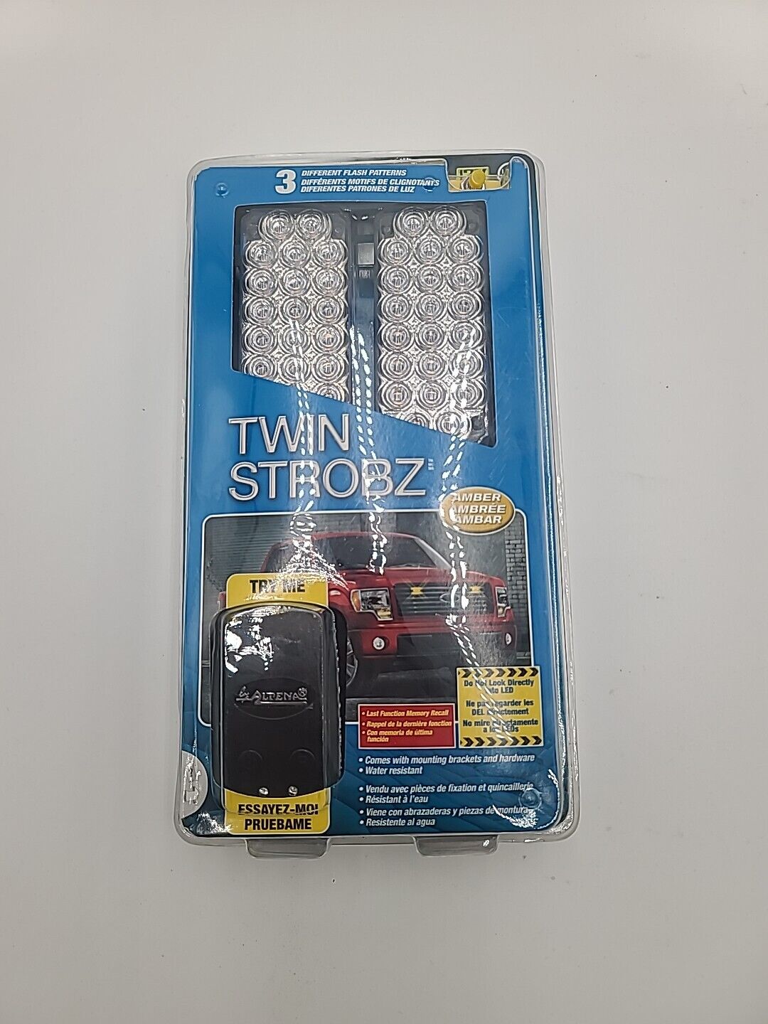 Alpena Twin Strobz Wired Safety Strobe Light Kit - Amber