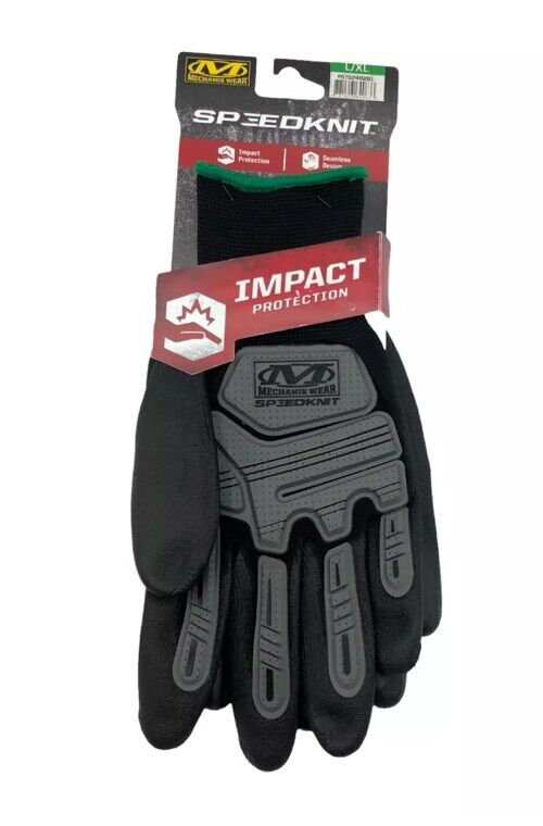 MECHANIX WEAR SpeedKnit Impact Protection Work Gloves (Size L/XL)  S5CD-05-540